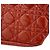 DIOR - Borsa a tracolla Miss Dior in pelle cannage verniciata rossa Rosso - vista 9