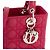 Autre Marque DIOR - borsa a mano Lady Dior medium in pelle cannage rosa - vista 5