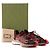 GUCCI - Sneakers Run Gucci in tela monogrammata rossa e nera (T45) Nero - vista 8