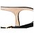 PRADA - Sandali con tacco compensato Prada in pelle liscia nera (T37) Nero - vista 7