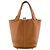 HERMÈS - Borsa a mano Hermès Picotin 18 in pelle clémence marrone gold - vista 3