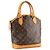 LOUIS VUITTON - Lock It Louis Vuitton Handtasche aus vintage monogrammée Canvas Braun - Ansicht 2