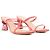 JACQUEMUS - Mules Vallena Jacquemus in camoscio e paillettes rosa (T37)