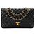 CHANEL - Borsa a tracolla Classique/Timeless 11.12 Chanel in pelle caviar nera Nero
