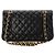 CHANEL - Borsa a tracolla Classique/Timeless 11.12 Chanel in pelle caviar nera Nero - vista 3