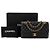 CHANEL - Borsa a tracolla Classique/Timeless 11.12 Chanel in pelle caviar nera Nero - vista 9