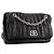 BALENCIAGA - Borsa a tracolla Monaco Small Balenciaga in pelle liscia nera Nero - vista 2