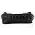 BALENCIAGA - Borsa a tracolla Monaco Small Balenciaga in pelle liscia nera Nero - vista 4