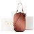 Autre Marque DIOR - Borsa a tracolla Call'In Lady Dior in pelle cannage sfumata rosa e marrone - vista 10