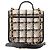 CHANEL - Borsa a tracolla School Memory Chanel in tweed beige e grigio Nero - vista 3