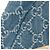 GUCCI - Sandali con zeppa Gucci in denim monogram blu (T39) - vista 6