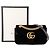 GUCCI - Borsa a tracolla GG Marmont Small Gucci in velluto nero - vista 10