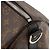 LOUIS VUITTON - Borsa da viaggio Louis Vuitton Keepall 45 in tela monogram coated e pelle nera Marrone - vista 10