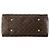LOUIS VUITTON - Borsa tote Artsy MM Louis Vuitton in tela monogram coated Marrone - vista 4