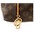 LOUIS VUITTON - Borsa tote Artsy MM Louis Vuitton in tela monogram coated Marrone - vista 5