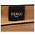FENDI - Fendi Basket Shopper-Bag aus weißem PVC und braunem Leder - Ansicht 7