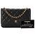 CHANEL - Borsa a tracolla Wallet On Chain Classic/Timeless Chanel in pelle caviar nera Nero - vista 10