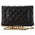 CHANEL - Borsa a tracolla Wallet On Chain Classic/Timeless Chanel in pelle caviar nera Nero - vista 3