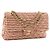 CHANEL - Borsa a tracolla Classique/Timeless Coco Sailor Chanel in tela beige e rossa edizione limitata - vista 2