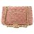 CHANEL - Borsa a tracolla Classique/Timeless Coco Sailor Chanel in tela beige e rossa edizione limitata - vista 3
