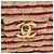 CHANEL - Borsa a tracolla Classique/Timeless Coco Sailor Chanel in tela beige e rossa edizione limitata - vista 5