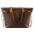 LOUIS VUITTON - Borsa tote Louis Vuitton Neverfull MM in canvas monogram Marrone - vista 3