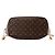 LOUIS VUITTON - Borsa tote Louis Vuitton Neverfull MM in canvas monogram Marrone - vista 4