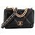 CHANEL - Borsa a tracolla Wallet On Chain 19 in pelle liscia nera Nero - vista 2