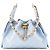 CHANEL - Borsa a tracolla Chanel 25 small in pelle light blue