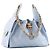 CHANEL - Borsa a tracolla Chanel 25 small in pelle light blue - vista 2