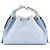 CHANEL - Borsa a tracolla Chanel 25 small in pelle light blue - vista 3