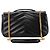 Autre Marque SAINT LAURENT - Borsa a tracolla Loulou medium Saint Laurent in pelle liscia nera Nero - vista 3