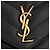 Autre Marque SAINT LAURENT - Borsa a tracolla Loulou medium Saint Laurent in pelle liscia nera Nero - vista 5