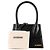JACQUEMUS - Borsa a tracolla Le Grand Chiquito Jacquemus in pelle nera Nero - vista 9