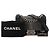 CHANEL - Borsa a tracolla mini Chanel Boy in pelle esotica galuchat e pelle liscia nera Nero - vista 10