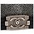 CHANEL - Borsa a tracolla mini Chanel Boy in pelle esotica galuchat e pelle liscia nera Nero - vista 5
