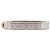 LOUIS VUITTON - Bracciale Louis Vuitton Nanogram in metallo argentato (S) Metallico