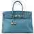 HERMÈS - Borsa a mano Hermès Birkin 35 in pelle clémence bleu jean Blu