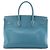 HERMÈS - Borsa a mano Hermès Birkin 35 in pelle clémence bleu jean Blu - vista 3