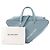 BALENCIAGA - Borsa a tracolla Triangle Duffle Balenciaga in pelle grana blu - vista 11