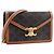 Céline CELINE - Borsa a tracolla Margo Celine in tela rivestita e pelle tan Marrone - vista 2