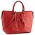 LOUIS VUITTON - Borsa a tracolla Mazarine Louis Vuitton in pelle empreinte rossa Rosso - vista 2