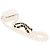 CHANEL - Collar Funda Airpods Chanel en plástico y perlas beige Blanco - vista 3