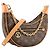 LOUIS VUITTON - Borsa a tracolla Loop Louis Vuitton in canvas monogram Marrone - vista 2