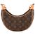 LOUIS VUITTON - Borsa a tracolla Loop Louis Vuitton in canvas monogram Marrone - vista 3
