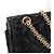 CHANEL - Borsa a tracolla 2.55 Jumbo Chanel in pelle stropicciata nera Nero - vista 6