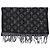 LOUIS VUITTON - Sciarpa Louis Vuitton in cashmere e lana monogrammata nero e grigio
