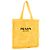 PRADA - Borsa tote in crochet Prada in rafia gialla Giallo - vista 2