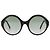 GUCCI - Gafas de sol redondas Gucci en acetato negro - vista 2