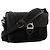 DIOR - Borsa a tracolla Dior Messenger Pouch in tela jacquard Dior Oblique nera Nero - vista 2